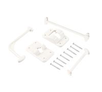 Butée de porte RV - Crochet de sécurité pour portes de camping-car, fermeture à crochet - Support pour couvercle de trappe - Pour les voyages, l'extérieur, les adultes, les voiles de yacht, les