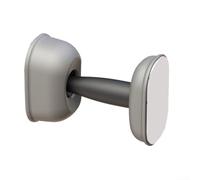 Butée de porte silencieuse à ventouse pour éviter les collisions et maintenir la paix dans votre espace de vie (gris)