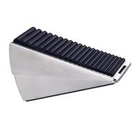 Butée de porte - Support de porte | Butée de sol, cale en métal antidérapant, tapis de parquet et carrelage - Hauteur flexible - Bas de quincaillerie pour entreprise, balcon, garages