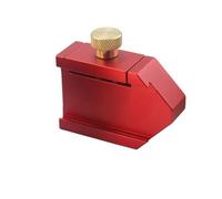 Butée de positionnement pour règle en acier Scribe Bloc De Positionnement Règle En Acier, Multicolore, Angle 45 90, Localisateur Traceur, Outil Mesure Bricolage(Red a)