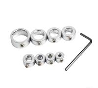 Butee de Profondeur pour Mèches en Acier Inoxydable - 8 | pour accessoire Atelier Mécanique, Guide De Forage pour précis, Pièce Détachée pour perceuse Visseuse