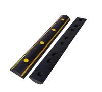 Butée de Protection en Caoutchouc - Blocs Anti-Collision Robuste 1000 mm - Protection Pare-Chocs ArrièRe pour Camion Remorque Semi-Remorque Fourgon - Antichoc et Dura(1000 x 130 x 45 mm)