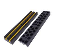 Butée de Protection en Caoutchouc - Blocs Anti-Collision Robuste 1000 mm - Protection Pare-Chocs ArrièRe pour Camion Remorque Semi-Remorque Fourgon - Antichoc et Dura(1000 x 200 x 80 mm)