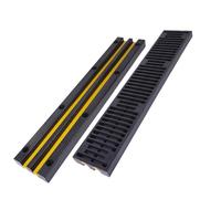 Butée de Protection en Caoutchouc - Blocs Anti-Collision Robuste 1000 mm - Protection Pare-Chocs ArrièRe pour Camion Remorque Semi-Remorque Fourgon - Antichoc et Dura(1000 x 200 x 45 mm)