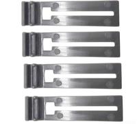 Butée de rail arrière lave-vaisselle W10195839(4) | Compatible W10195839, plastique résistant, fixation stable, pour chute panier, usage intérieur
