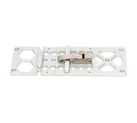 Butée de rail de guidage de scie circulaire Accessoires carrés de rail à angle droit Alliage d'aluminium pour guide de coupe de scie à rail Pince d'angle précise à 90 degrés pour