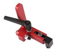 Butée de Rail D'onglet, Outil de Menuiserie en Acier Allié de Type 75 Butée de Rail D'onglet Dispositif de Limite de Longueur Précis pour Rail en T Standard