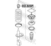 FEBEST KD-SHIIF Butée élastique, suspension