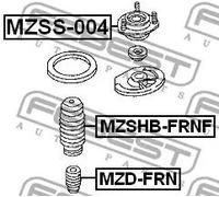 Febest - Butée de ressort essieu avant MZD-FRN pour MAZDA 626 IV / 323 F V