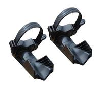 Butée de Roue, 2 Pièces Porte Velo Attelage Accessoires Porte-Vélos pour Pneus Larges Jusqu'à 6 cm Porte-Vélo Arrière Noir pour La Voiture Pièces de Rechange Porte-Vélo pour VTT Et Vélos de Course