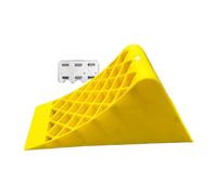 Butée de roue, cales d'arrêt de roue - Le bouchon de pneu antidérapant robuste assure la stabilité du stationnement | Bouchons de cale de pour camions, SUV, voitures, caravanes, motos