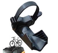 Butée de roue large, bloc de stationnement extra large, construction en caoutchouc lourd, antidérapant, sécurité du véhicule extérieur, empêche le mouvement des roues, couleur noire, 130 cm de long