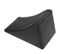 Butée de Roue Portable en Caoutchouc Noir pour Caravanes et Camions | Antidérapant, Rangement Compact, Usage en Parking D’allée, pour Mécaniciens et Conducteurs