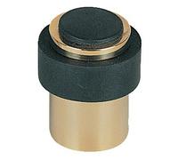 Butée de sol laiton chromé velours VACHETTE 0189596