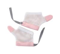 Butée de succion pour, gants à mâcher respirants pour se ronger les ongles, mignon bouchon de succion pour, 2 doigts