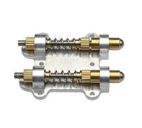 Butée de trémolo pour guitare électrique - Aluminium et laiton - Retour automatique en position zéro - Stabilise les ponts de trémolo flottants - Stabilité d'accordage améliorée et expérience de
