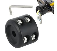 Butée de treuil pour VTT - 7,19 x 7,19 x 6,3 cm - Bloc de sécurité pour véhicule - Outil de récupération de véhicule pour camion, SUV, remorquage, sauvetage hors route, dispositif de protection