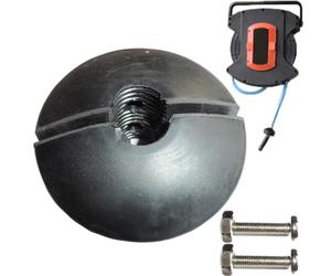 Butée de tuyau réglable - Enrouleur de tuyau en caoutchouc, outil de rechange à ressort | Butée de boule de tuyau à ressort, enrouleur de cordon en caoutchouc, pare-chocs en caoutchouc robuste, pièces