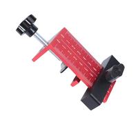 Butée d'extrémité réglable, outil d'alignement de porte d'armoire avec marquages et antidérapant pour alliage d'aluminium, précision de construction, outil de réglage de la hauteur