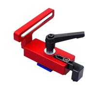 Butée D'onglet Type 45 - Limiteur De Rail En T, Dispositif De Butée D'onglet En D'aluminium, Construction Coulissante Stable Et Robuste, Conception Facilement Réglable | Outil Pratique Pour Le