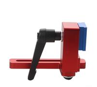 Butée en alliage d'aluminium pour travail du bois et limiteur de rainure coulissante pour table de scie, guide de support pour coupe, gabarit de positionnement pour projets de bricolage (A)