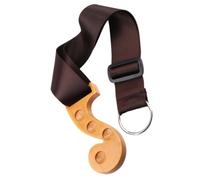 Butée en Bois Antidérapante pour Violoncelle et Contrebasse, Jaune | Bois et Nylon, Quatre Trous de Positionnement, Forme Note Musicale, pour Musiciens de Violoncelle