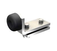 Butée en caoutchouc sur platine en INOX 304L pour SLID'UP 2000-200 kg