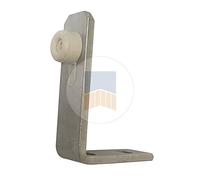 Butée fin de course L pour portail coulissant - Matière : Inox