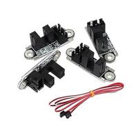 Butée Optique avec câble de 1 m Capteur de commutateur Optique Contrôle de la lumière photoélectrique Module de commutateur de Fin de Course Optique Compatible avec l'imprimante 3D(5 PCs)