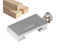 Butée Positionnement Règle | Butée de précision en d'aluminium | Système Réglage Position Millimétrique règle en acier de menuiserie mesures et réparations à la maison