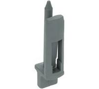Butée pour glissière arrière Lave-vaisselle 765550381 SMEG, WHIRLPOOL, ESSENTIEL, ESSENTIEL B, IGNIS - 303876 Blanc, Blanc G