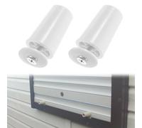 Butee Volet Roulant,Butée Volet Roulant,Accessoire Volet Roulant,40mm Volet Roulant Blanc pour Volets Roulants et Stores 2 Pcs