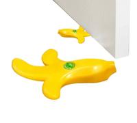 Butées de porte - Cale décorative pour plancher, style de banane, cale de porte pour protection du sol, support inférieur pour porte