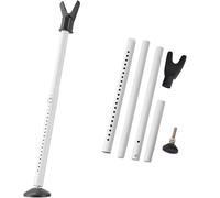 Butées de porte extensibles avec longueur réglable de 51 à 105 cm pour voyage, hôtel, appartement, dortoir, butée de porte portable