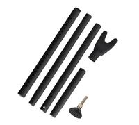 Butées de porte extensibles avec longueur réglable de 51 à 105 cm pour voyage, hôtel, appartement, dortoir, dispositif de sécurité