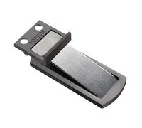 Butées De Porte Magnétiques - Bloc Silencieux En Acier Inoxydable - Arrêt De Porte Magnétique Ultra Fin De Sécurité Sans Percage - Pour La Maison Les Commerces Et Les Lieux De Travail