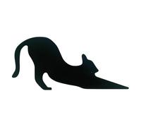 Butées de porte pour bas de porte - Butée de chat en bois pour sol,Cale-porte chat décoratif pour dortoir, hôtel, maison, appartement, bureaux pour les types de sol