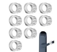 Butées de porte pour mur, butée de poignée de porte,9X Butoir de pour la maison | Bloqueur de arrière silencieux, protection contre les chocs, tampon d'aspiration Invisible pour la maison