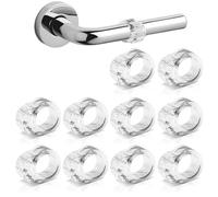 Butées de porte protection poignee porte Silicone PVC stop porte,10 Pack butee de porte interieur butée porte amortisseur porte Pour protéger l'intégrité des murs Meubles
