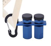 Butées Pour Équerre De Charpente | d'Aluminium Réglable de Précision,Gabarit de Charpente pour Équerre Speed Square,pour Menuiserie Travail du Bois Construction Toiture Coupe Traçage