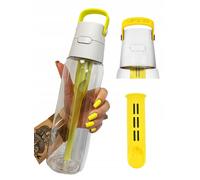 Butelka Dafi Solid do wody z filtrem żółta 0,7l z Tritanu