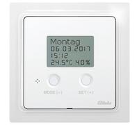 BUTH55ED/12V DC-am Eltako Horloge de bus thermo-hygrostat montage apparent (en saillie)