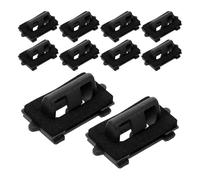 BUTIFULSIC 10 Pièces Clips de Fixation pour Garniture Intérieure Voiture Compatibles avec Véhicules Clips de Toit Plastique Noir Kit de Réparation Panneau Intérieur pour Maintien Plafond