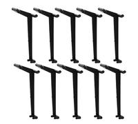 BUTIFULSIC 10 Pièces Outil de Réglage des Branches d'arbre Fruitier Réglable en Abs Noir, Outil Réutilisable pour Façonner et Étaler Les Branches de Bonsaï et Arbres Fruitiers au Jardin