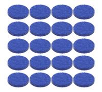 BUTIFULSIC 100 Pièces Mini Coussinets Aromatiques, Disques de Coton Ronds Bleus, Accessoires Diffuseurs D’huiles Essentielles, Absorbent Efficacement Les Huiles, pour Diffuseur et Bureau