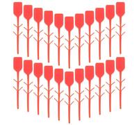 BUTIFULSIC 100pcs Sceau de Feu Rouge en Plastique pour Extincteur, Verrous de Sécurité Faciles à Fixer Joint D'étanchéité, pour Protection Anti-Intrusion