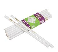 BUTIFULSIC 12 pièces Stylo Point Diamant Manucure Bois Outil Sélecteur Strass pour Ongles Naturels et Faux Stylo Pointillage Précis pour Nail Art et Pose de Strass