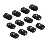 BUTIFULSIC 12 Roulettes Autoadhésives Universelles pour Appareils Électroménagers, Roues Pivotantes 360°, Matériau Abs Solide, Mouvement Silencieux, Lot de 12 Cuisine et Poubelle