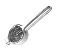 BUTIFULSIC 1pièce Presse-agrumes Manuel Inox Grand Format Presse Fruits Manuel Portable Acier Inoxydable Extracteur de Jus Pratique pour Cuisine et Fruits Variés
