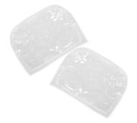 BUTIFULSIC 2 Pièces Housse de Dossier pour Chaise de Salon Transparente en PVC 20x16 X